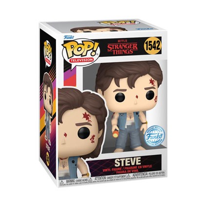 Figuren Funko Pop Stranger Things Steve Battle Damage Limitierte Auflage Genf Shop Schweiz