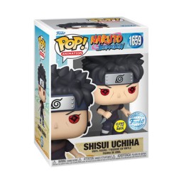 Figur Funko Pop Glow in the Dark Naruto Shisui Uchiha with Kunai Limited Edition Geneva Store Switzerland
