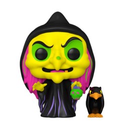 Figurine Funko Pop Blacklight Snow White 1937 Disguised Evil Queen with Raven Edition Limitée Boutique Geneve Suisse