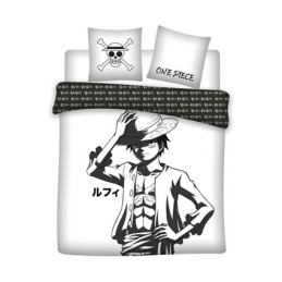 Figuren AyMax One Piece Luffy B&W Bettwäschegarnitur Genf Shop Schweiz