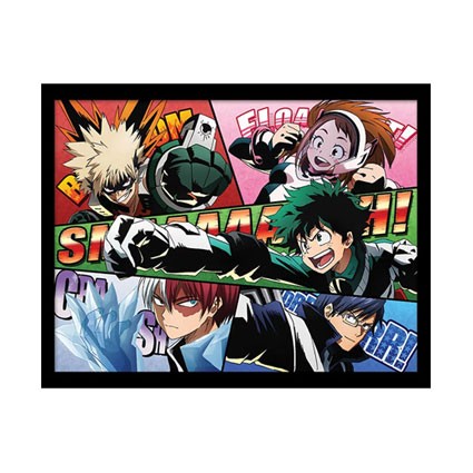 Figurine Pyramid International My Hero Academia Tableau My Hero Academia Comic Action Boutique Geneve Suisse Figurine Pyramid International My Hero Academia Tableau My Hero Academia Comic Action Boutique Geneve Suisse