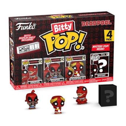 Figurine Funko Pop Bitty Deadpool Dinopool 4-Pack Boutique Geneve Suisse Figurine Funko Pop Bitty Deadpool Dinopool 4-Pack Boutique Geneve Suisse