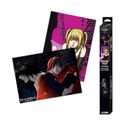 Figur Abystyle Death Note Set 2 Chibi Posters L vs Light and Misa Geneva Store Switzerland