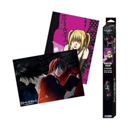 Figuren Abystyle Death Note Set 2 Chibi Posters L vs Light und Misa Genf Shop Schweiz