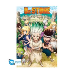 Dr Stone Poster Groupe