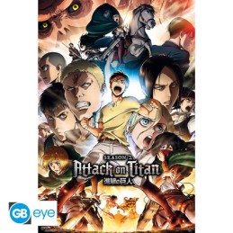 Figur GB eye Attack on Titan Poster S2 Geneva Store Switzerland