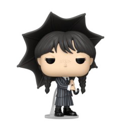 Figurine Funko Pop Mercredi Addams (Wednesday) avec Parapluie Edition Limitée Boutique Geneve Suisse