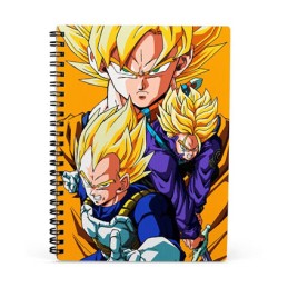 Figur SD Toys Dragon Ball Z 3D Effect Notebook Saiyans Geneva Store Switzerland