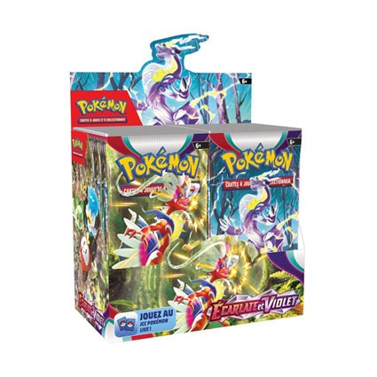 Figuren Pokémon Company International Pokémon Karten auf Französisch 1 Boosterpack EV01 Scharlachrot und Violett Genf Shop Sc... Figuren Pokémon Company International Pokémon Karten auf Französisch 1 Boosterpack EV01 Scharlachrot und Violett Genf Shop Sc...