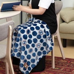 Figur Studio Ghibli My Neighbor Totoro Opalised Blanket Soot Sprite Silhouette Geneva Store Switzerland