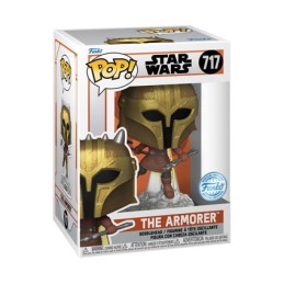 Figurine Funko Pop Star Wars Mandalorian The Armorer with Jetpack Edition Limitée Boutique Geneve Suisse