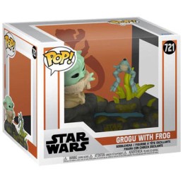 Figurine Funko Pop Deluxe Star Wars Din Grogu avec Grenouille Boutique Geneve Suisse