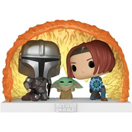 Figurine Funko Pop Moment Star Wars Grogu Bubble Force Barrier Boutique Geneve Suisse