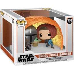 Figurine Funko Pop Moment Star Wars Grogu Bubble Force Barrier Boutique Geneve Suisse