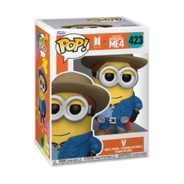 Figur Funko Pop Rocks Minions x BTS V Geneva Store Switzerland