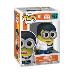Figuren Funko Pop Rocks Minions x BTS Jimin Genf Shop Schweiz