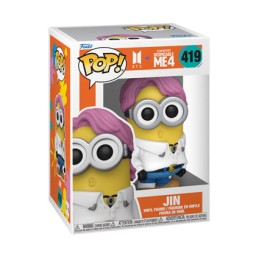 Figurine Funko Pop Rocks Minions x BTS Jin Boutique Geneve Suisse