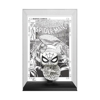 Figurine Funko Pop Comic Cover The Amazing Spider-Man n°70 avec Boîte de Protection Acrylique Boutique Geneve Suisse