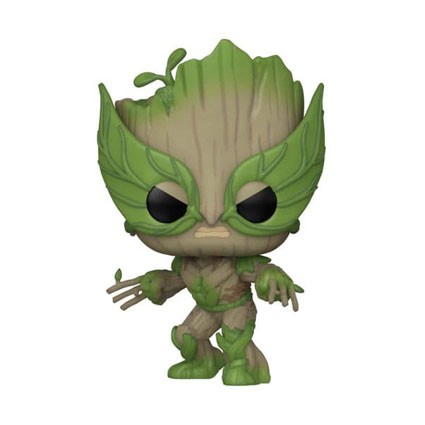 Figur Funko Pop We Are Groot as Wolverine Geneva Store Switzerland