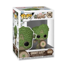 Figur Funko Pop We Are Groot as Captain America Geneva Store Switzerland
