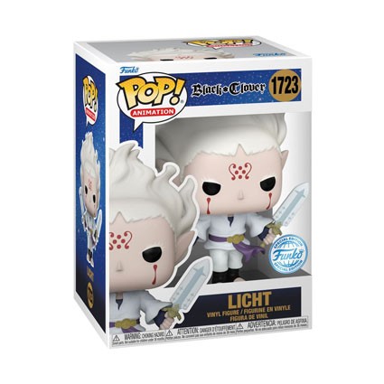 Figur Funko Pop Black Clover Licht Limited Edition Geneva Store Switzerland