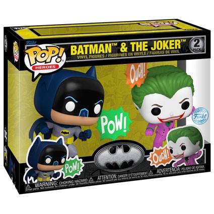 Figuren Funko Pop Batman 85. Geburtstag Batman und Joker 1966 2-Pack Limitierte Auflage Genf Shop Schweiz