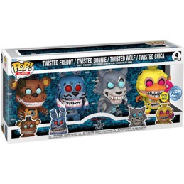 Figuren Funko Pop Phosphoreszierend Five Nights at Freddy's Twisted Ones 4-Pack Limitierte Auflage Genf Shop Schweiz