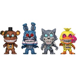 Figuren Funko Pop Phosphoreszierend Five Nights at Freddy's Twisted Ones 4-Pack Limitierte Auflage Genf Shop Schweiz