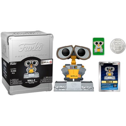 Figuren Funko Pop Classics Wall-E mit Pin und Münze Alluminium Box Limitierte Auflage Genf Shop Schweiz Figuren Funko Pop Classics Wall-E mit Pin und Münze Alluminium Box Limitierte Auflage Genf Shop Schweiz