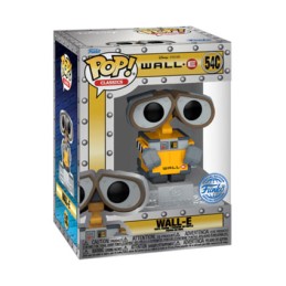 Figuren Funko Pop Classics Wall-E mit Pin und Münze Alluminium Box Limitierte Auflage Genf Shop Schweiz
