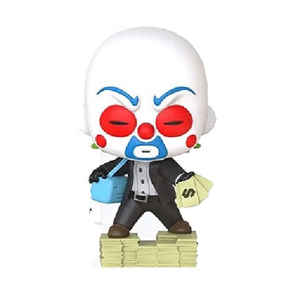 Statuetta Cosbi Hot Toys The Dark Knight - Joker (Bank Robber) 8 Cm Da Collezione