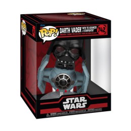 Figurine Funko Pop Deluxe Star Wars Dark Side Tie Advanced x1 Starfighter avec Vader Boutique Geneve Suisse