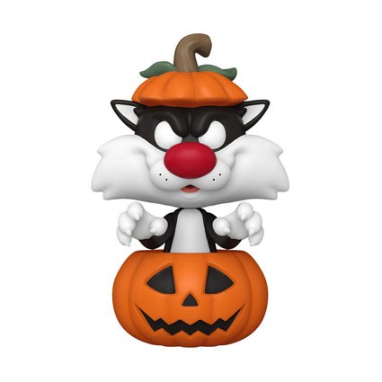 Figur Funko Pop Looney Tunes Halloween Sylvester with Pumpkin (Vaulted) Geneva Store Switzerland
