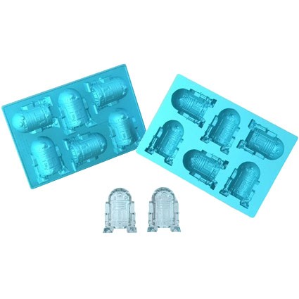 Figur  Star Wars R2-D2 Ice Cube Trays Blue Geneva Store Switzerland