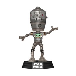 Figuren Funko Pop Deluxe Star Wars The Mandalorian IG-12 mit Grogu Genf Shop Schweiz