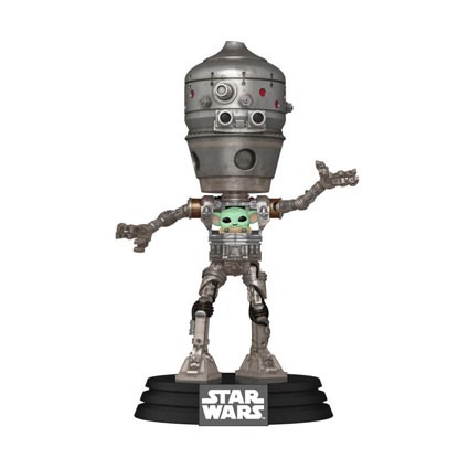 Figur Funko Pop Deluxe Star Wars The Mandalorian IG-12 with Grogu Geneva Store Switzerland