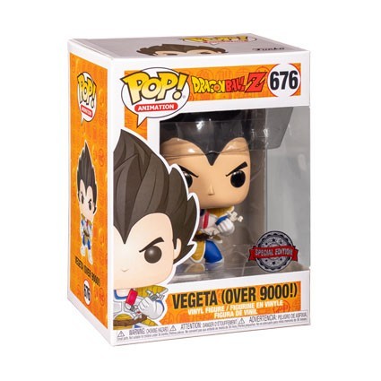 Figur Funko Pop Dragon Ball Z Vegeta Over 9000! Limited Edition Geneva Store Switzerland