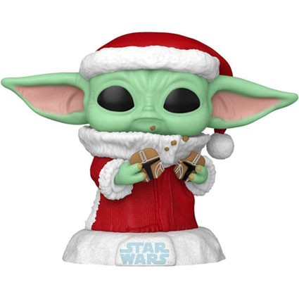 Figur Funko Pop Star Wars Mandalorian Holiday Grogu Geneva Store Switzerland