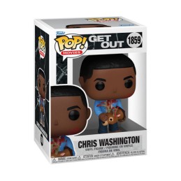 Figuren Funko Pop Jordan Peele Get Out Chris Washington mit Rotwild Genf Shop Schweiz