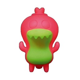 Figuren Toy2R Crocadoca Rosa Phosphoreszierend von David Horvath (Ohne Verpackung) Genf Shop Schweiz