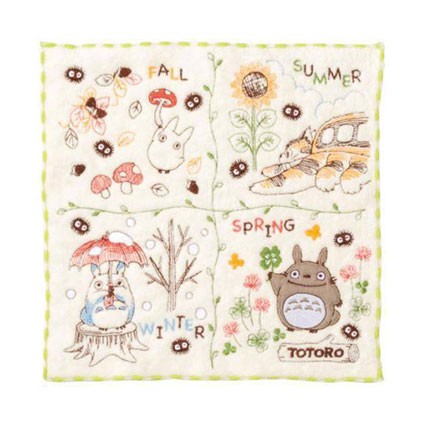 Figur Studio Ghibli My Neighbor Totoro Mini Towels 25 x 25 cm Geneva Store Switzerland