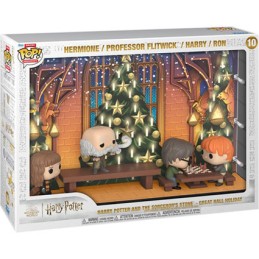 Figuren Funko Pop Moments Deluxe Harry Potter Great Hall Holiday 4-Pack mit Acryl Schutzhülle Genf Shop Schweiz