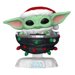 Figuren Funko Pop Star Wars Mandalorian Holiday Grogu Pram Genf Shop Schweiz