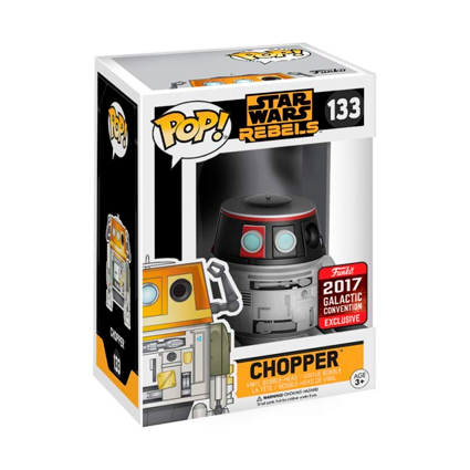 Toys Funko Pop Star Wars Celebration 2017 Rebels Chopper (Imperial