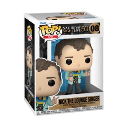 Figuren Funko Pop Saturday Nigth Live 50. Geburtstag Nick the Lounge Singer Genf Shop Schweiz