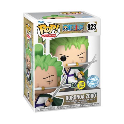 Figur Funko Pop Glow in the Dark One Piece Roronoa Zoro Limited Edition Geneva Store Switzerland