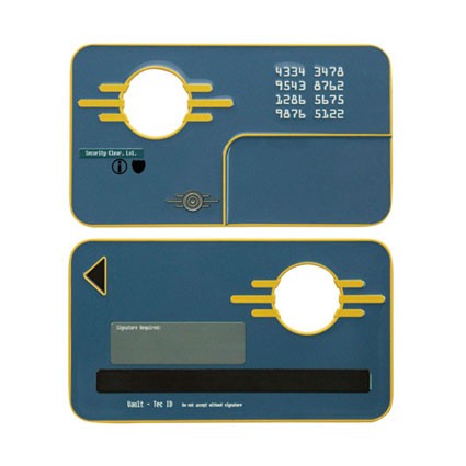 Figurine FaNaTtiK Fallout Réplique Vault Security Keycard Edition Limitée Boutique Geneve Suisse Figurine FaNaTtiK Fallout Réplique Vault Security Keycard Edition Limitée Boutique Geneve Suisse