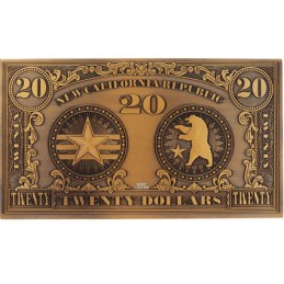 Figurine FaNaTtiK Fallout New Vegas réplique NCR $20 Bill Boutique Geneve Suisse