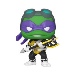 Figur Funko Pop SDCC 2022 Power Rangers x Teenage Mutant Ninja Turtles Donatello as Black Ranger Geneva Store Switzerland