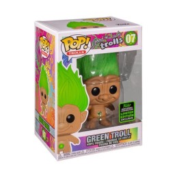 Figuren Funko Pop ECCC 2020 Good Luck Trolls Grün Troll Doll Limitierte Auflage Genf Shop Schweiz